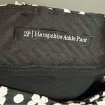 Talbots Hampshire Ankle Pants Women's 2P Black White Jacquard Butterfly Straight Photo 8