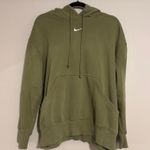 Nike Green  Center Swoosh Sweatshirt Photo 0
