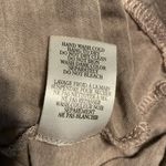 White Crow long sleeve tunic shirt top semi sheer paneled airy Mauve large Photo 4