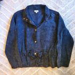 easel  Mineral Washed Black‎ Denim Jacket Photo 0