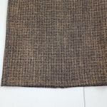 Talbots  Pencil Skirt Metallic Wool Blend Gold Black Woven Tweed Size 8 Photo 8