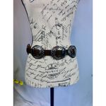 8 Other Reasons  Concho Belt Brown and Silver 43" Photo 8