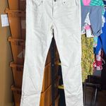 Driftwood  Audrey Cream Distressed Jeans Blue Size 27 Photo 0