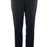 Michael Kors Women's Black Mid Rise Straight Leg Trousers Dress Pants Size 4 Photo 0