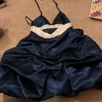 Jessica McClintock  for gunne sax navy dress 1 Photo 5