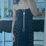 Diane Von Furstenberg Y2K DVF silk balloon strapless star print dress Photo 2