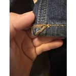 DKNY Jeans Women's Size 12 Mid Rise Straight Leg Dark Wash Stretch Denim Jeans Blue Photo 8