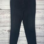 Chico's Black Stretch Straight Leg Denim Pants Med Photo 0