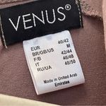 Venus  Gray Beige Short Sleeve V Neck T-shirt  Jumpsuit Romper harem pants Sz M Photo 7