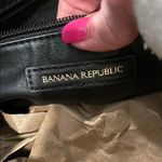 Banana Republic Elegant leather  Cream Tote Bag Photo 6