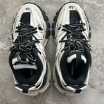 Balenciaga Track Sneakers, White/Black +Extra Shoe Laces Size EU34 US4 EXCELLENT Photo 3