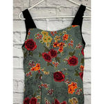 Loco Lindo floral green Boho Sleeveless Sundress dress size S. Photo 6