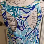 Lilly Pulitzer Monterey Tank in Poolside Blue Stay Cool Photo 5