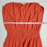 Calvin Klein  Women's Gauze V-neck Tiered‎ Skirt Dress Size 12 Photo 5