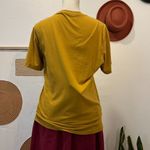 True Religion  Golden Yellow Retro Buddha Graphic Short Sleeve Heritage Crew Tee Photo 4