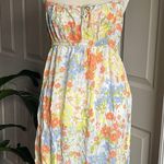 Urban Outfitters Billabong feeling blue Cute Floral Gauze Dress Size Large Photo 3