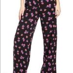 WAYF  Petal Print High Waist Wide Leg Pants Photo 0