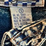 Vintage Sequin Embroidered Western Top Blue Photo 7