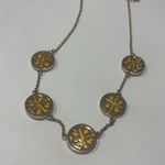 NWT boutique Gold and yellow Pendant Necklace w earrings set Photo 1