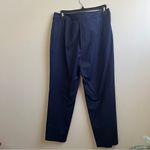 St. John  navy blue classic dress Pants Size 10 Photo 1