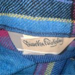 Diane Von Furstenberg Vintage  Plaid Wool Skirt Pink Purple Academia 14 Photo 11