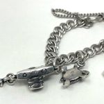 James Avery sterling silver charm bracelet, 8 charms Photo 9