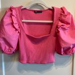 ZARA Puffer Sleeves Top Photo 0