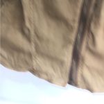 Free People  Tan Utility Jacket Asymmetrical Design Photo 1