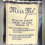 Miss Me  28x34 Western Embroidered Boot Cut Denim Jeans Photo 13