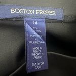 Boston Proper  Mini Skirt Black Satin Feel Capsule Basic Size 14 Photo 2