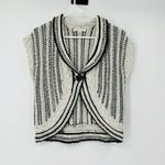 Womens M Capulet Shrug Cardigan Sweater Wool Blend Boho Festival Hippie Casual Black Size M Photo 0