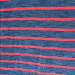 Faherty  Blue and Red Stripe relaxed fit turtleneck top Photo 8