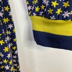 Boden USA Boden Fawn Jersey Knit Belted Long Sleeve Dress Navy Star Print Womens 16 New Photo 8