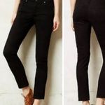 AG Adriano Goldschmied AG The Stevie Ankle Slim Straight Leg Velvet Dark Charcoal Jeans Size 29 Photo 1