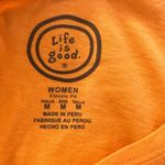 Life is Good  "Half Full" Graphic Shirt Women's Size Medium Photo 4