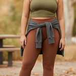 Lululemon  Align High-Rise Crop 21" Copper Brown Size 16 Photo 0