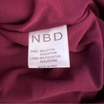 NBD X Revolve Adore You Midi Dress in Black Berry NWT Photo 5