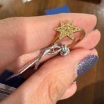 Swavorski NWT! Swarovski Gold Star Ring Size 52/ US 6 Photo 2