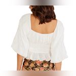 MINKPINK COPY - - NWT | Revolve White Norah Top Tie Front | Sz Lg | Made in Aus… Photo 3