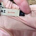 Y2K Pink Pleated Lace Trim Layering Tank Top Photo 4