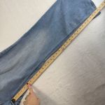 Old Navy  Size 14 Jean High Waisted Rise WOW Flare Blue Denim Light Wash Grunge Photo 11