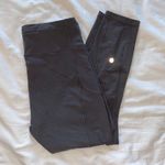 Lululemon Dark Gray Cropped Leggings Photo 1