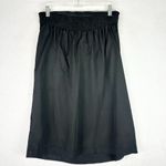 Muche et Muchette Iris Bow Strapless Tunic Mini Dress Size S/M French Crepe Black Photo 1