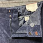 Coldwater Creek Corduroy Pants Trouser Fit Bootcut Relaxed Navy P10 Dark Blue Photo 6