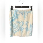 Miaou Tattoo mini skirt Blue Photo 3