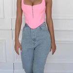 House Of CB frangelica pink corset. Size Xs  Seen on khloe kardashian. Photo 7