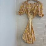 Sabo Skirt eilish romper / dress in yellow floral Photo 5