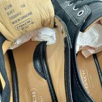 Coach Suee Black Monogram Canvas/Leather Lace-up Comfort Sneakers Size 6.5 Photo 2