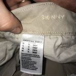 American Eagle  skinny 10 short off white jeans Photo 2