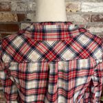 J.Crew  Red White and Blue Plaid Long Sleeve Button Down Shirt Size XS Photo 4